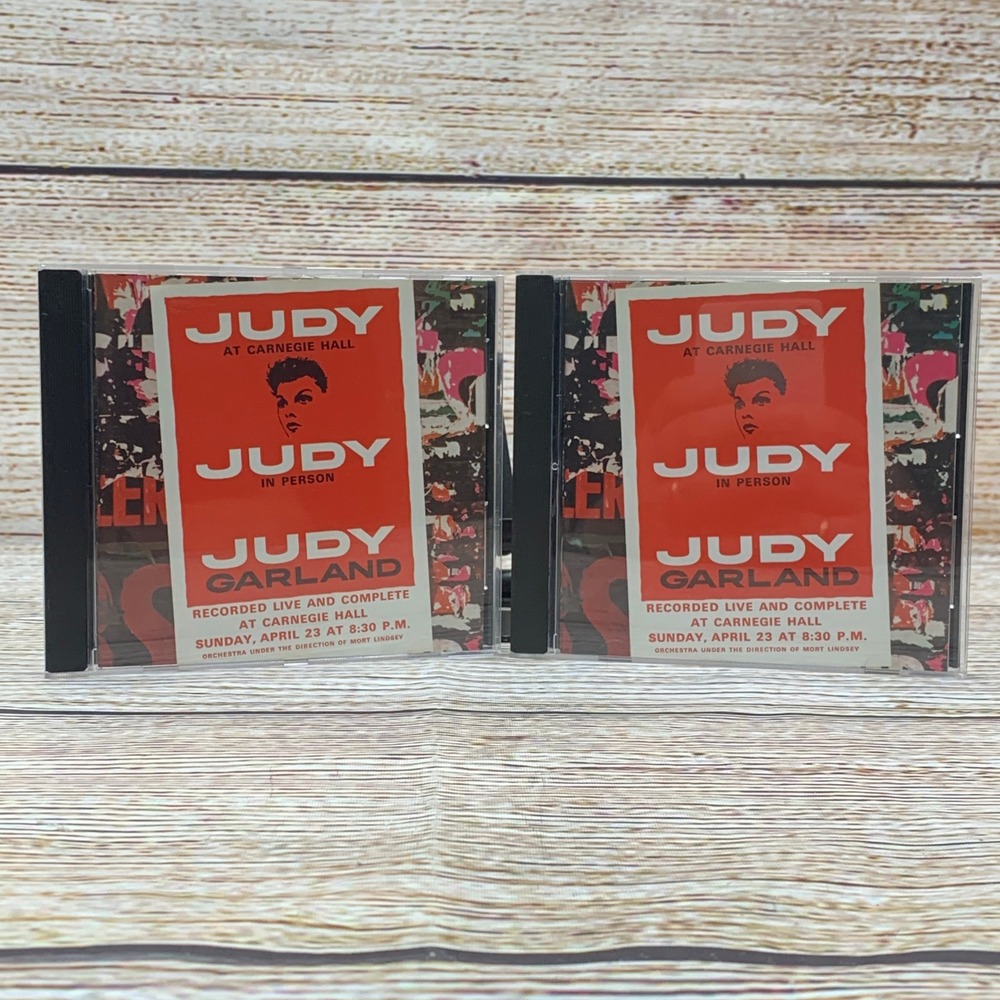 Judy Garland – Judy At Carnegie Hall - Judy In‎ Person [1989 2-CD]